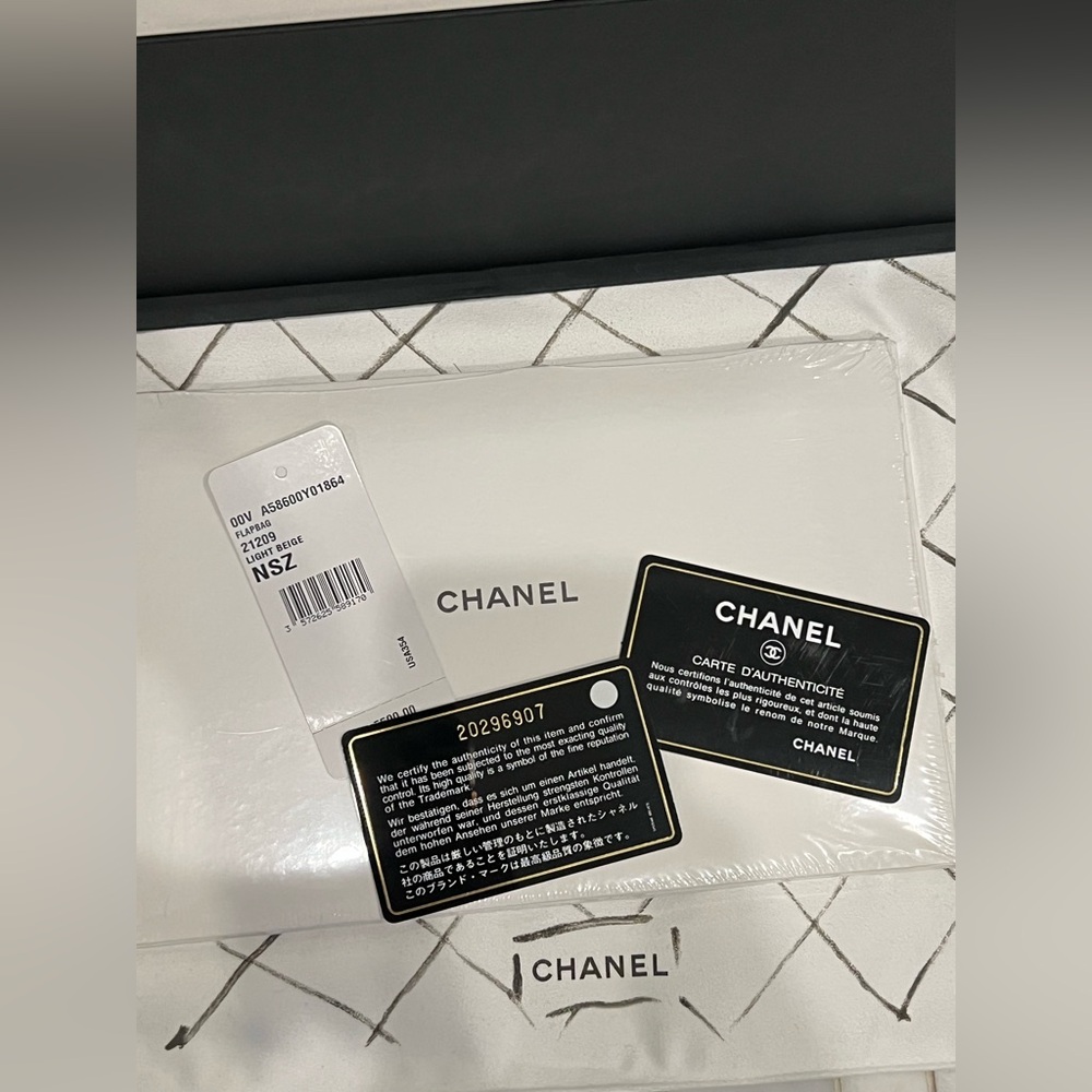 CHANEL Jumbo Beige Quilted Shoulder Bag - Picture 16 of 16